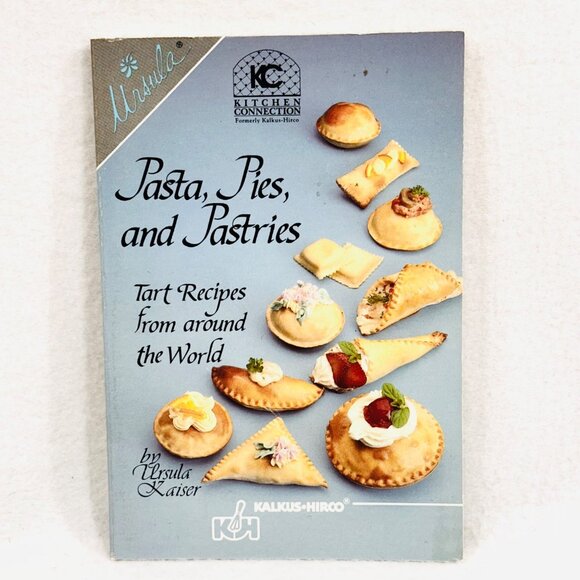 Vintage Tart Recipes Book - Pasta Pies And Pastries Recipes By Ursula Kaiser - Picture 1 of 8